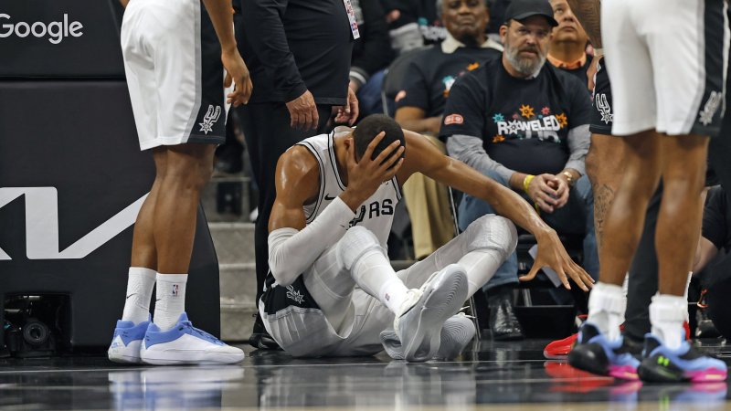 Bei Spurs-Niederlage: Wembanyama mit Gehirnerschütterung out