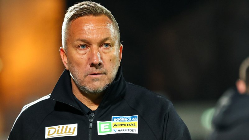 Warum Schmid Hartberg verlässt: "Das ist mir nicht gelungen"