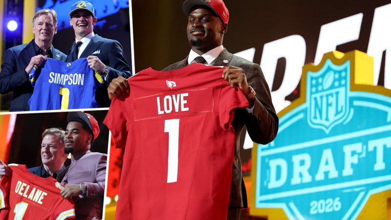 Rams draften Quarterback! Das war Runde eins des NFL-Drafts 2026
