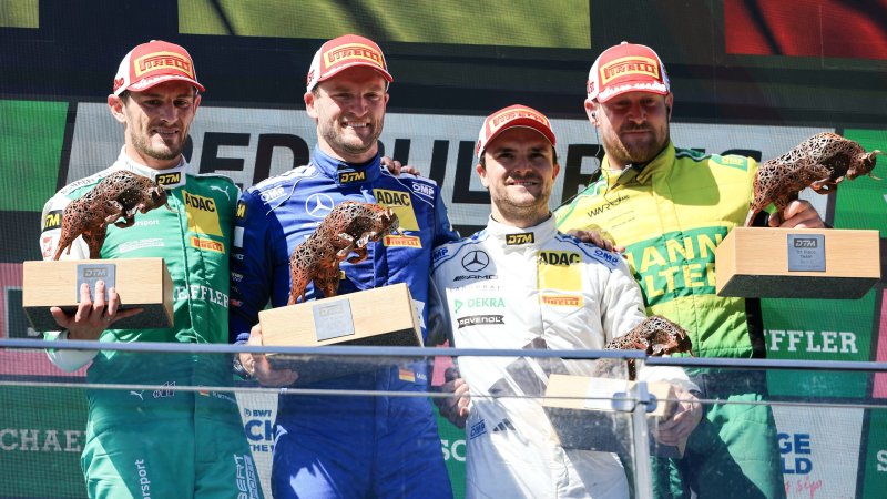 Auer auch im zweiten DTM-Lauf in Spielberg auf dem Podest