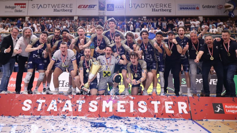 Erste Meisterschaft! TSV Hartberg gewinnt AVL