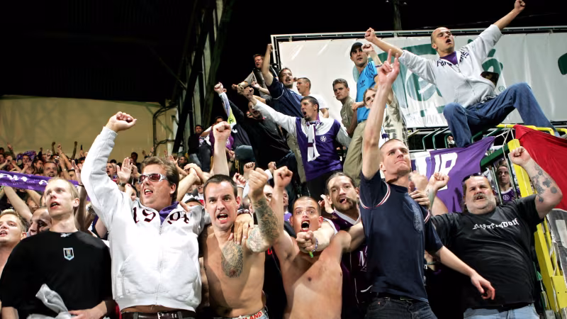 Die besten Fan-Bilder der Wiener Austria