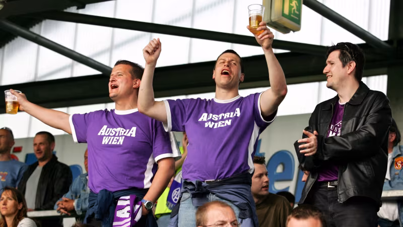 Die besten Fan-Bilder der Wiener Austria