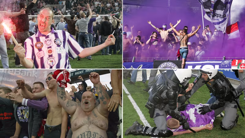Die besten Fan-Bilder der Wiener Austria