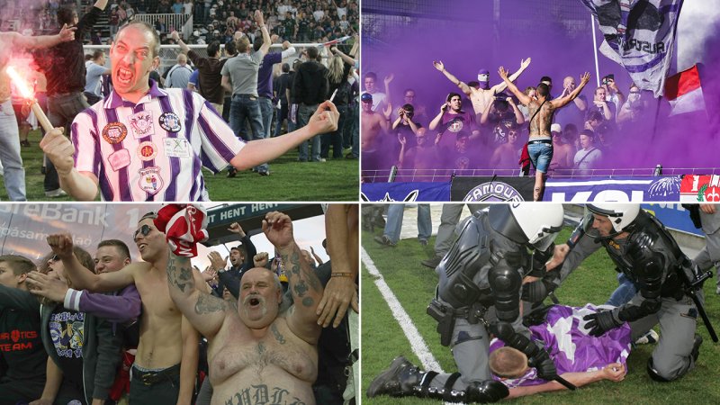 Die besten Fan-Bilder der Wiener Austria