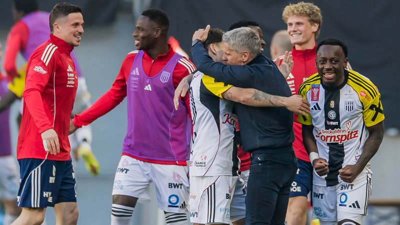 Packendes Finale! LASK nach 61 Jahren wieder ÖFB-Cup-Sieger