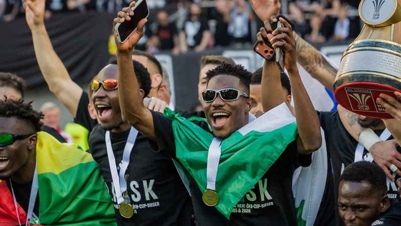 So feiert der LASK den Cup-Titel