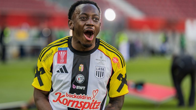 So feiert der LASK den Cup-Titel