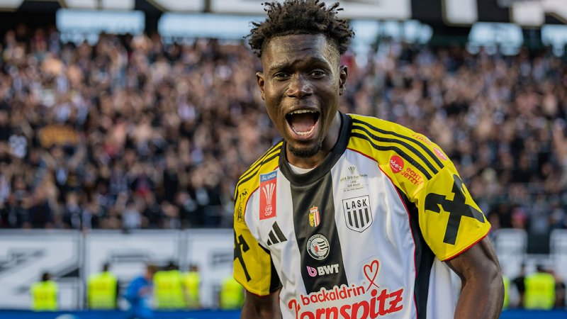 So feiert der LASK den Cup-Titel