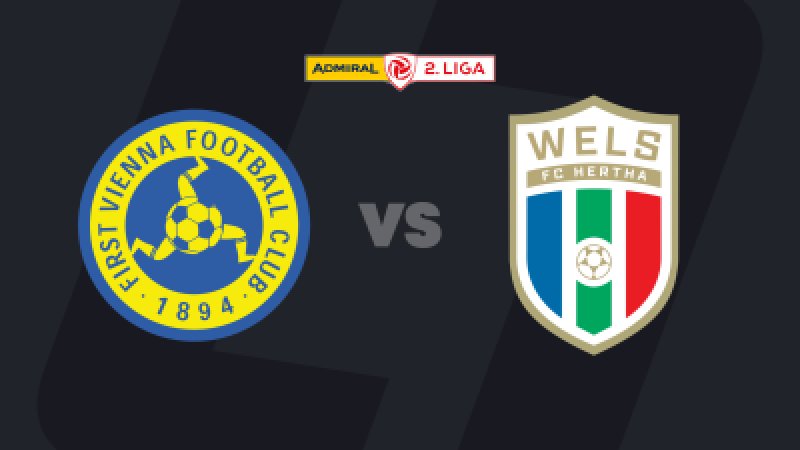 2. Liga heute im LIVE-Stream: First Vienna FC - FC Hertha Wels