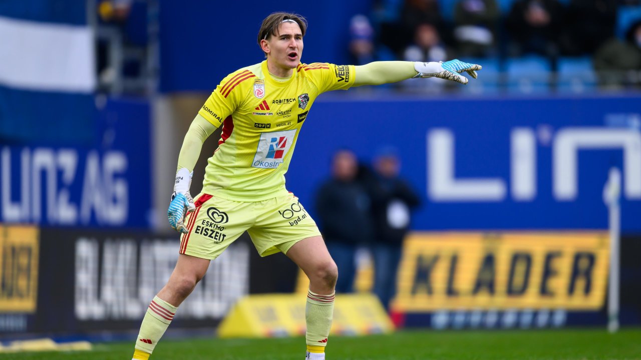 WAC-Keeper Nikolas Polster Thema bei Premier-League-Klubs