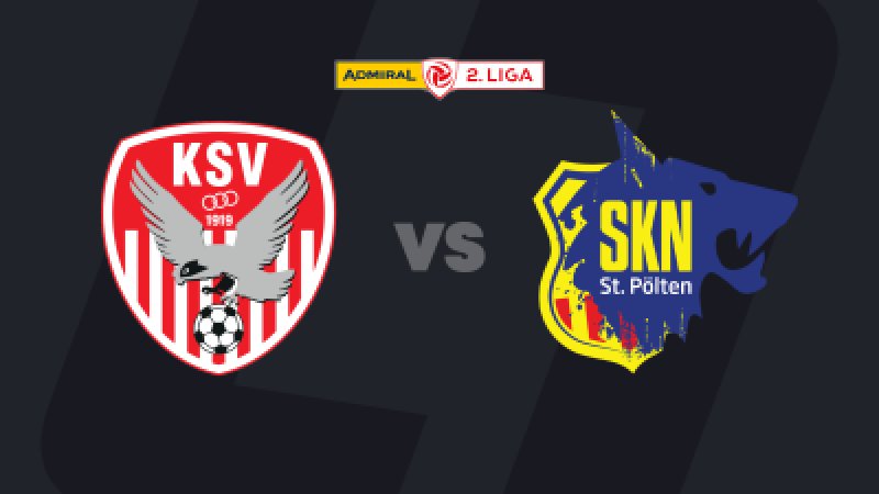 2. Liga heute im LIVE-Stream: SV Kapfenberg - SKN St. Pölten