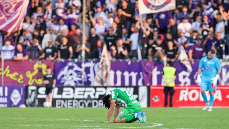 Lustenau-Matchball vergeben: "Als hätten wir Beton in den Füßen"