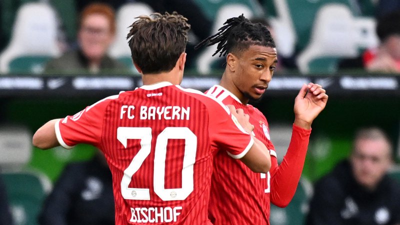 Laimer-Assist! Bayern müht sich zum Sieg in Wolfsburg
