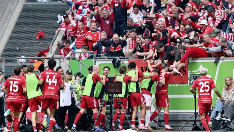 Ausrutscher im Aufstiegsrennen! Düsseldorf siegt gegen Elversberg