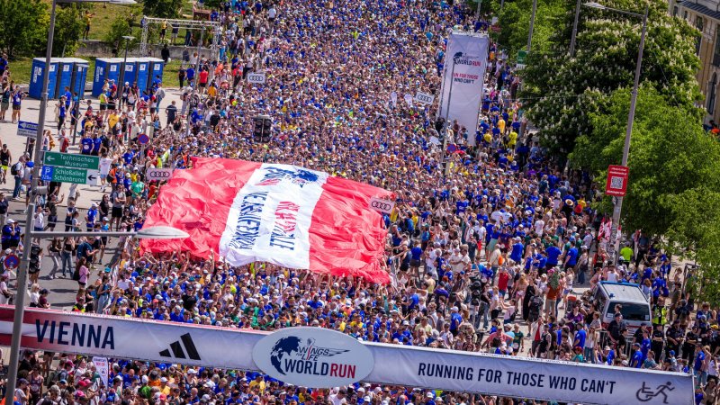 Wings for Life Run - Eindrucksvolle Bilder aus Wien