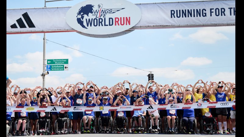 Wings for Life Run - Eindrucksvolle Bilder aus Wien