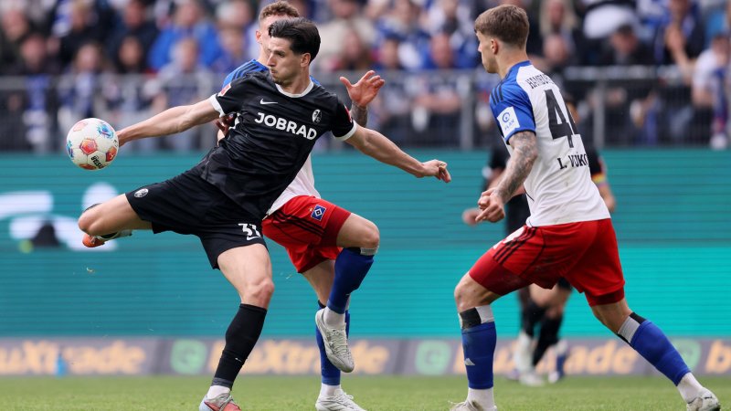Doppelschlag zum Sieg: HSV verpasst Freiburg Europacup-Dämpfer