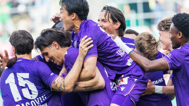 "Wieder ein Meilenstein" - Austrias fast perfekte Derby-Saison