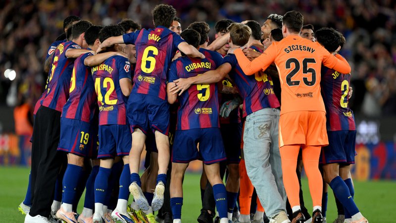 Barca ist erneut Meister! Die besten Party-Bilder
