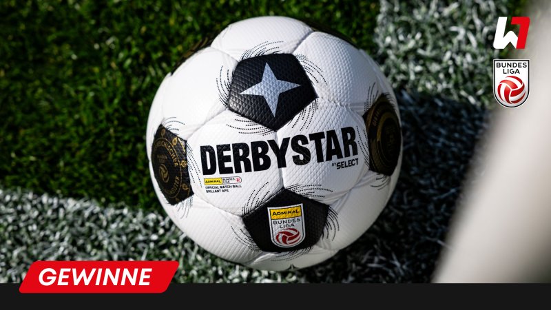 GEWINNSPIEL: Der neue DERBYSTAR-Ligaball 2026/27