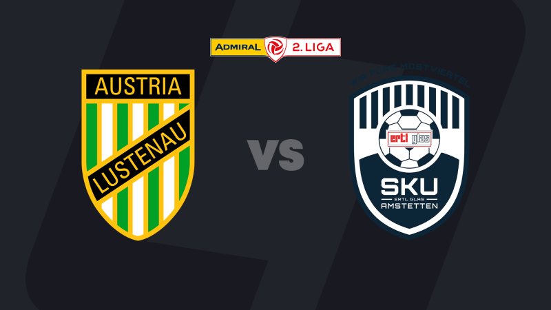 2. Liga heute im LIVE-Stream: Austria Lustenau - SKU Amstetten
