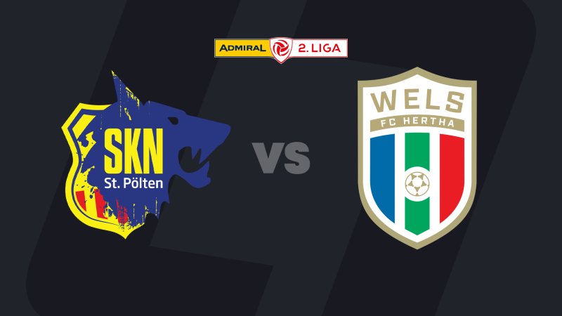 2. Liga heute im LIVE-Stream: SKN St. Pölten - FC Hertha Wels
