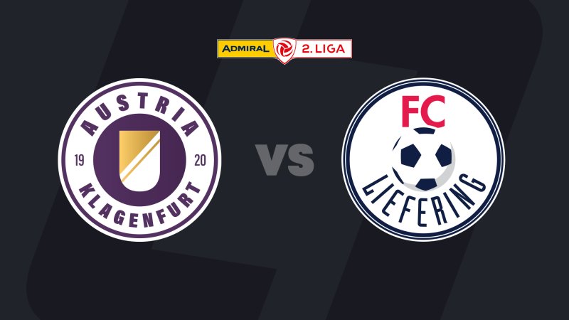 2. Liga heute im LIVE-Stream: Austria Klagenfurt - FC Liefering