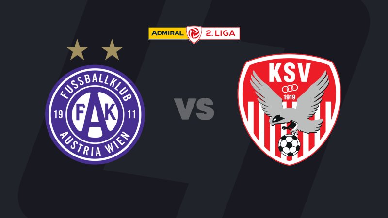2. Liga heute im LIVE-Stream: Young Violets - SV Kapfenberg