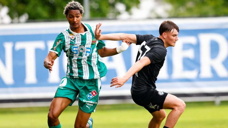 Siegtor erst nach Platzverweis: Rapid II gewinnt bei Sturm II