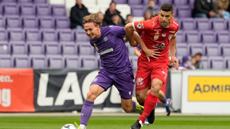 Young Violets verlieren bei Hosiner-Abschiedsspiel gegen KSV