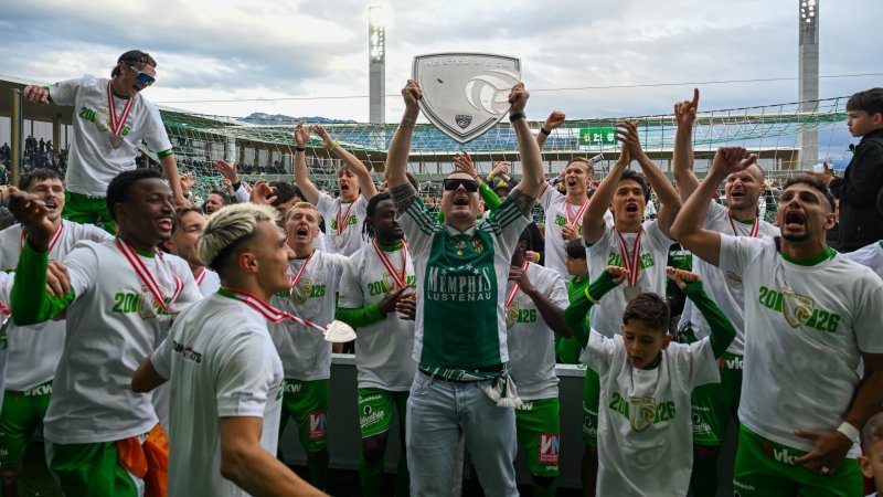 Lustenau im Freudentaumel: "Wir werden die Bundesliga rocken!"