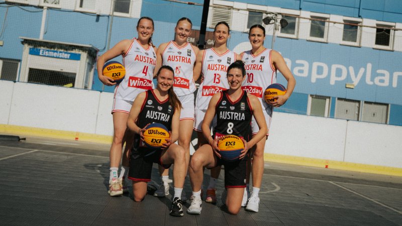 Nur eine Trainingswoche! 3x3-Frauen fordern Weltelite