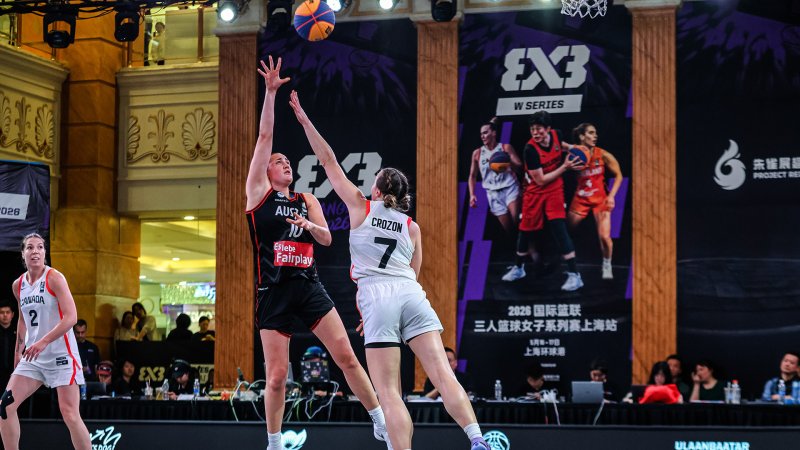 Vienna-Frauen ziehen in Shanghai ins 3x3-Viertelfinale ein