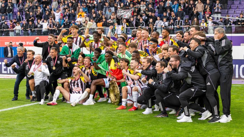 Meister! So jubelt der LASK in der Generali Arena