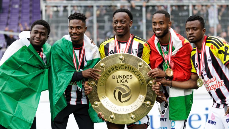 Meister! So jubelt der LASK in der Generali Arena