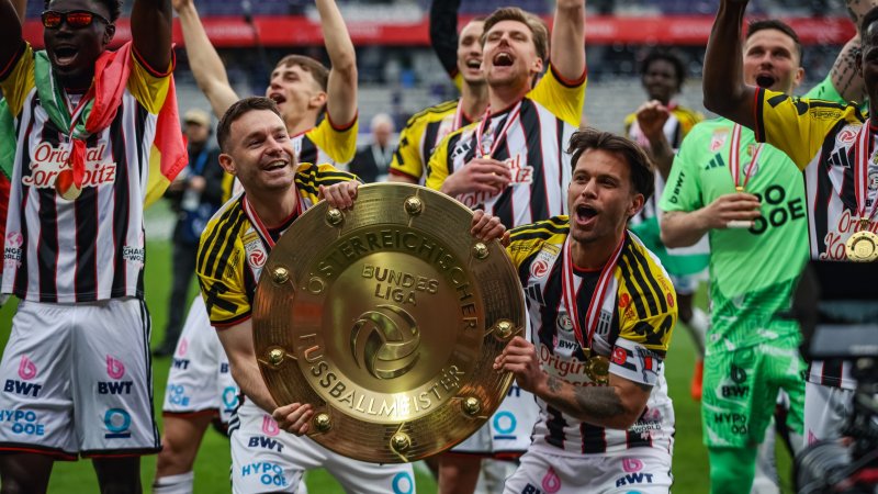Meister! So jubelt der LASK in der Generali Arena