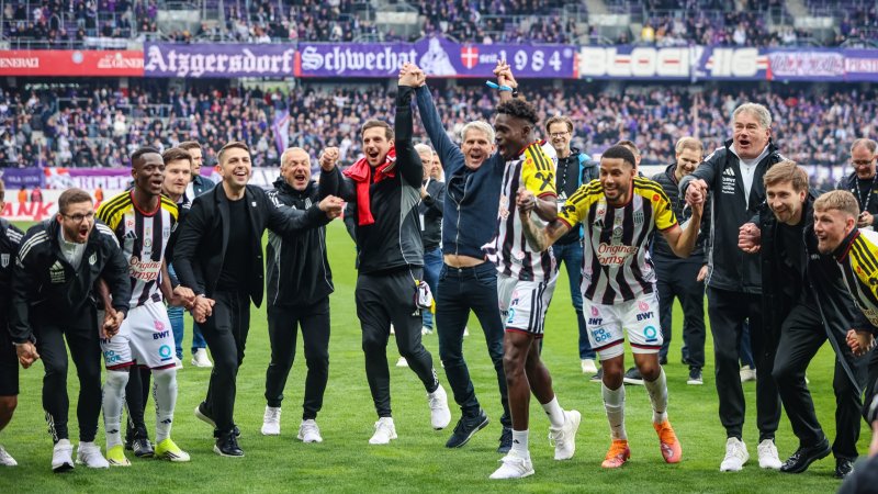 Meister! So jubelt der LASK in der Generali Arena