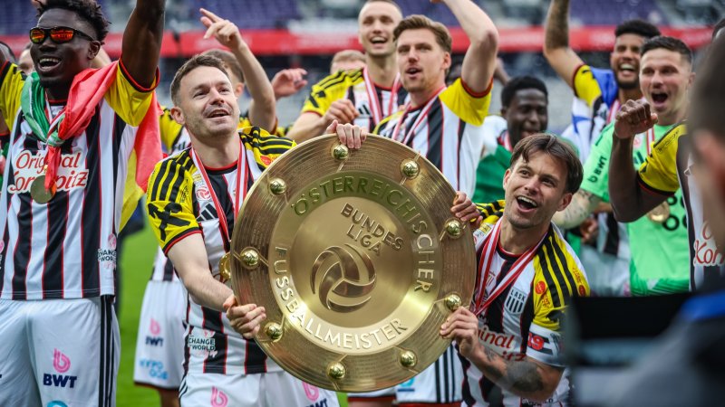 Meister! So jubelt der LASK in der Generali Arena