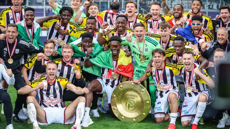 Meister! So jubelt der LASK in der Generali Arena