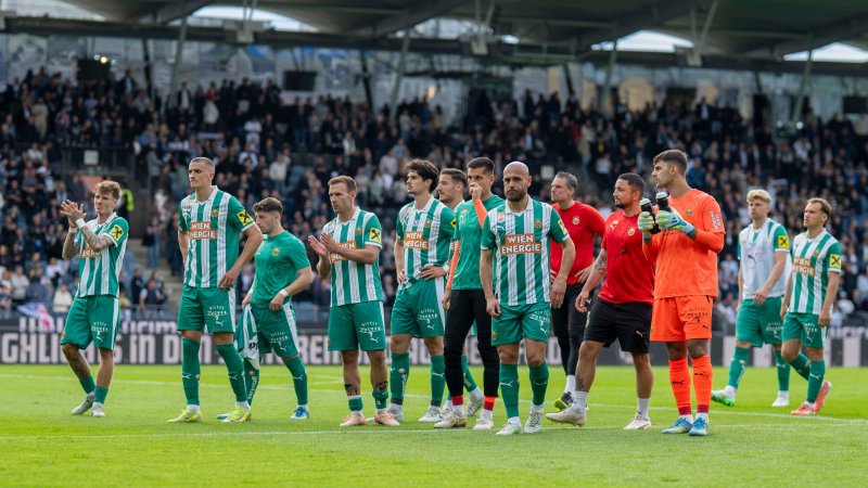 Janko und Herzog über Rapid: "Das Team hat ein Fitnessproblem"