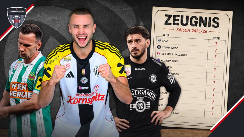 Das Saison-Zeugnis der Bundesliga-Klubs