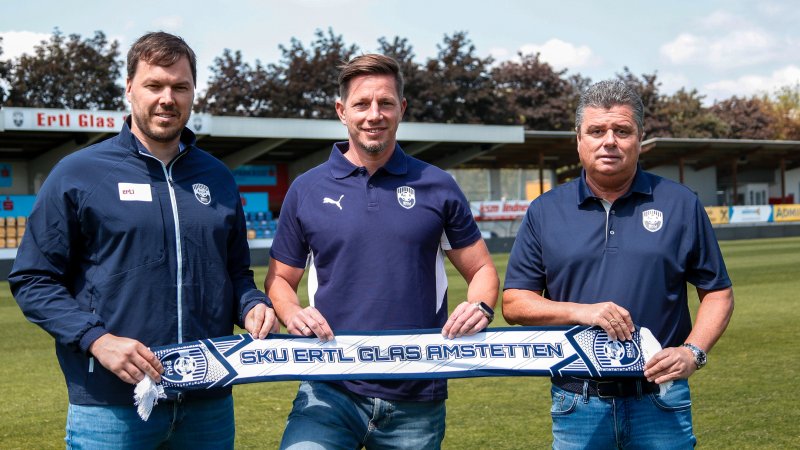 Neuer Amstetten-Coach kommt von Blau-Weiß Linz