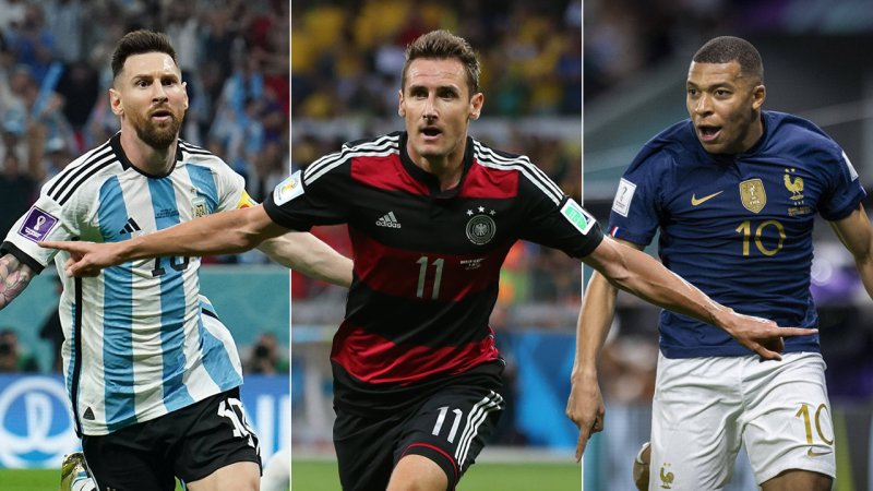 Die 16 besten WM-Torschützen aller Zeiten