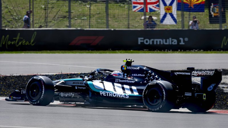 Mercedes im Montreal-Training unschlagbar