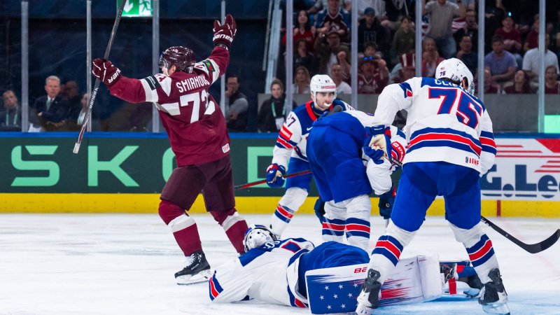 Sensation perfekt! Lettland schlägt USA bei der Eishockey-WM
