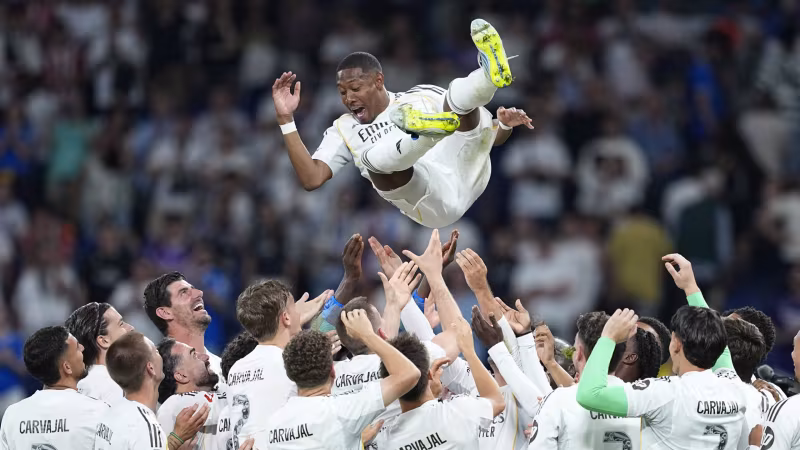 Bilder! So emotional war Alabas Abschied von Real Madrid