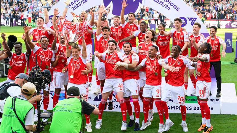 22 Jahre Warten hat ein Ende! So feiert Arsenal den Titel