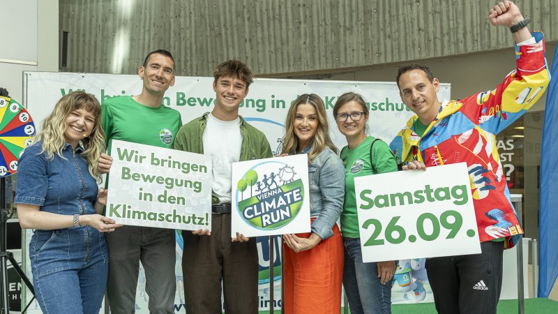 2. Vienna Climate Run auf der Prater Hauptallee