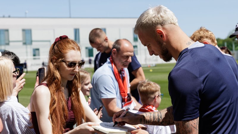 Bilder! Fan-Ansturm auf erstes ÖFB-Training der WM-Vorbereitung